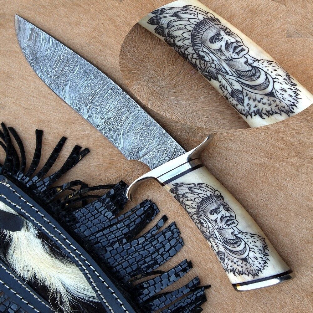 Damascus Steel Knives special edition for outdoor Phoenix Blade Clever Knife  skinner for hunting and camping knife – Mountainforge