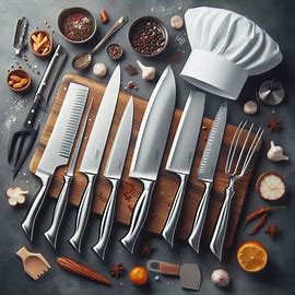 Elevate Your Kitchen Game with Our Professional Chef Knives Set