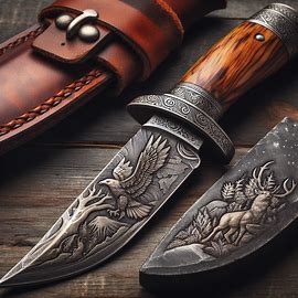 The Unique Appeal of Custom-Made Hunting Knifes
