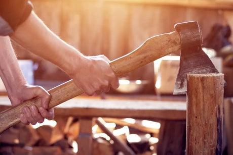 From Timber to Kindling: Unleashing the Power of Hand Axes for Wood Splitting