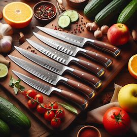 Precision-Crafted Rust-Resistant Knife Set