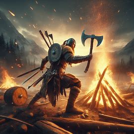 Mastering the Battlefield: The Helko Werk Viking Axe in Action