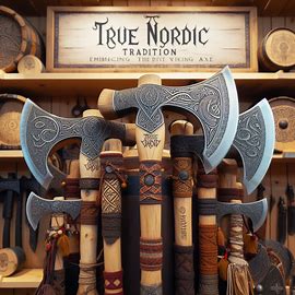True Nordic Tradition: Embracing the Authentic Viking Axe Retailer