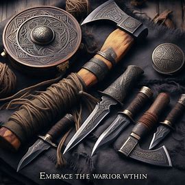 Embrace the Warrior Within: Viking Knife and Axe Sets for Men