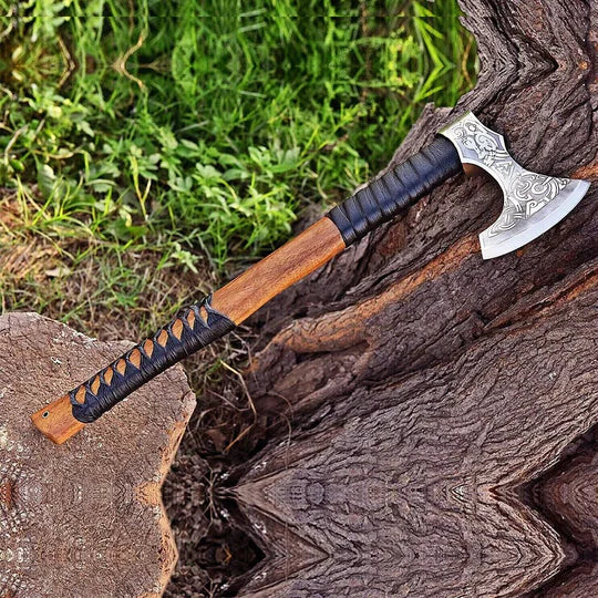 Unleash the Fury| Mastering Combat with a Functional Viking Axe