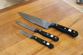 The basic kitchen knives