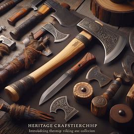 Heritage Craftsmanship: Introducing the Premium Viking Axe Collection