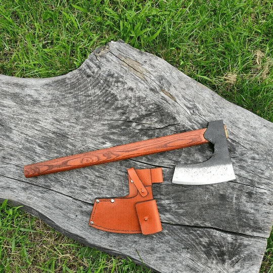 Unleash Your Warrior Spirit with our Defensive Viking Axe for Men