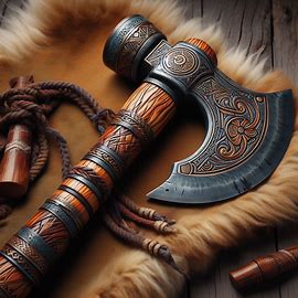 Handcrafted Mastery: Unique Custom Viking Axes for Sale