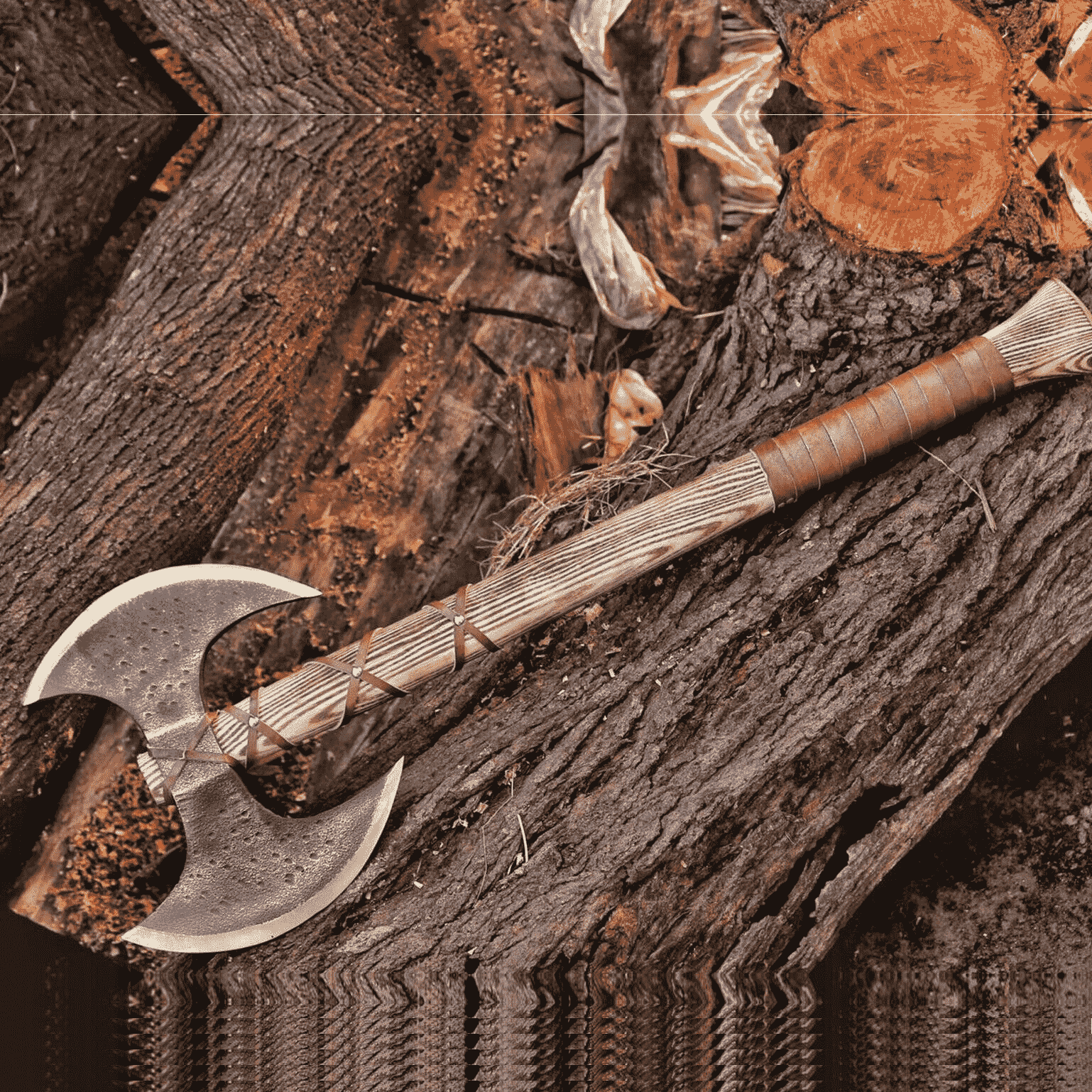 Outdoor Wood Camping Axe For Gifts
