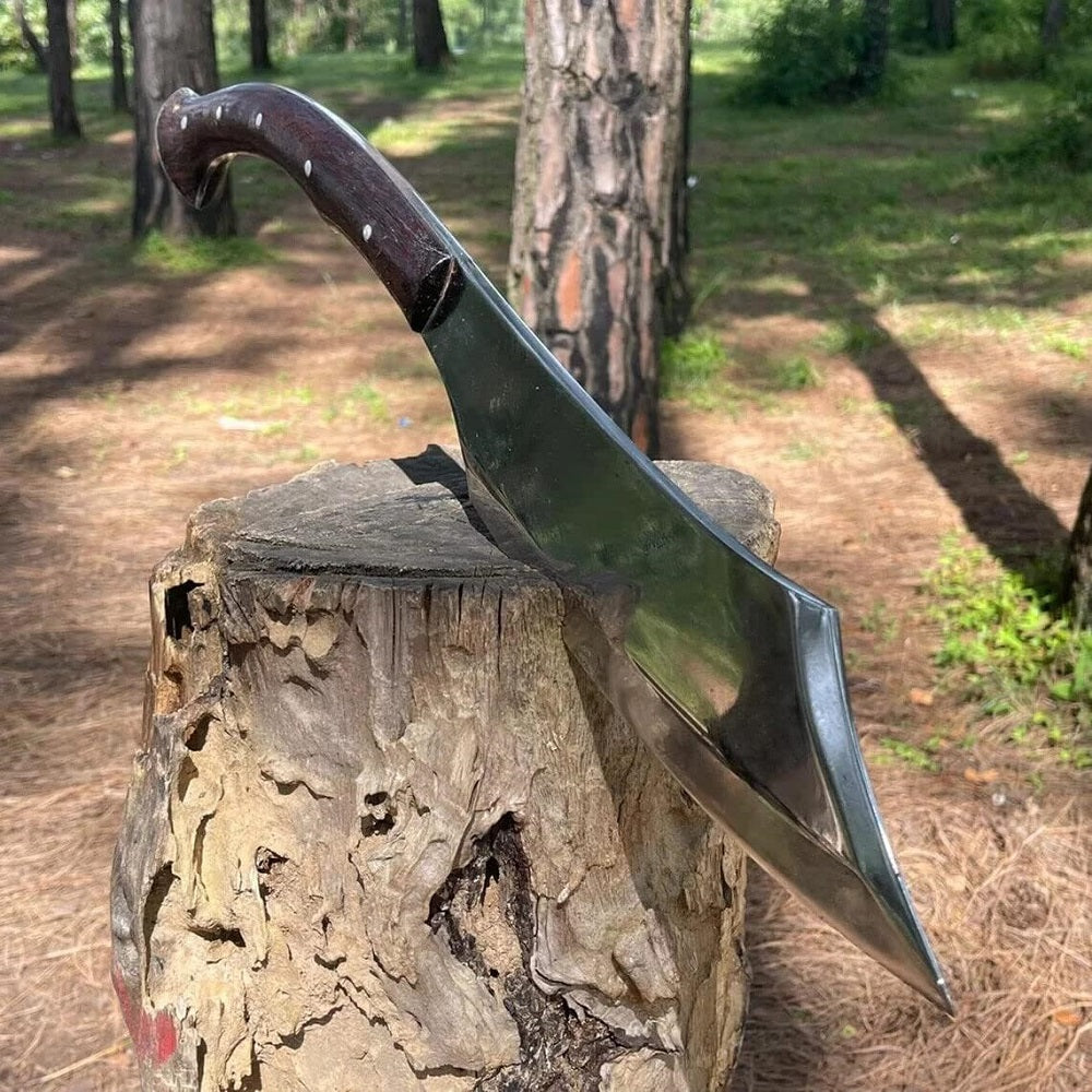 Viking Handmade Knife Hand Forged Long Camping Hunting