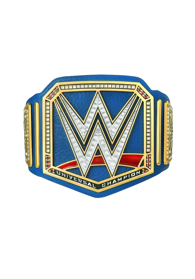 WWE Blue Universal Championship Replica Title Belt - Adult Size